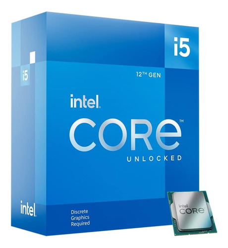 Procesador Intel Core I5-12600kf Para Equipos De Escritorio