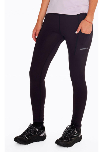 Calza Mujer Soft Legging Negro Merrell