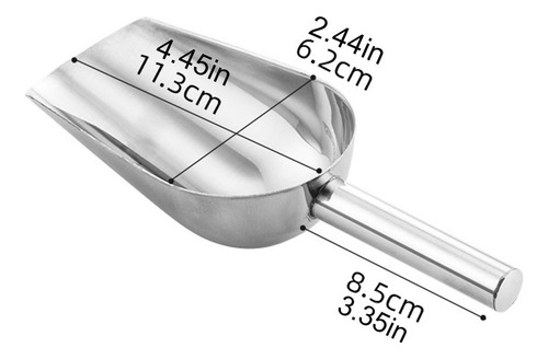 ** Cuchara De Hielo De Metal Cuchara De Hielo For