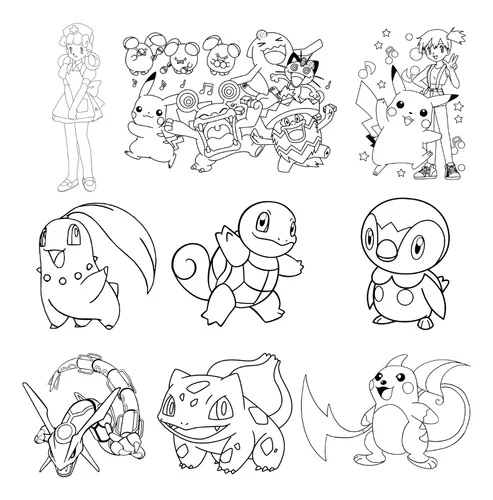 Todas as páginas para colorir com Pokémon – Just Color Crianças : Páginas  para colorir para crianças