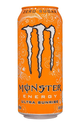 Energizante Monster Energy Sunrise Lata 473 Ml  Pack X 6