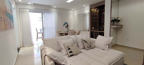 Imagem 11 de 30 de Apartamento Vista Mar E Porteira Fechada Com 2 Dormitórios À Venda, 106 M² Por R$ 1.120.000 - Aviação - Praia Grande/sp - Ap3389