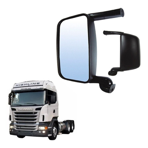 Retrovisor Completo Scania S4 S5 Le Sem Desembaçador