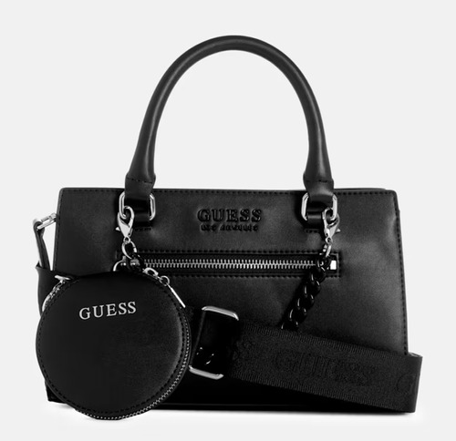 Bolsa Guess Negra Gabina Crossbody