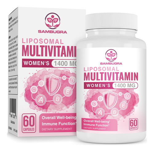 Multivitaminico Liposomal Para Mujeres De 1400 Mg  Suplemen