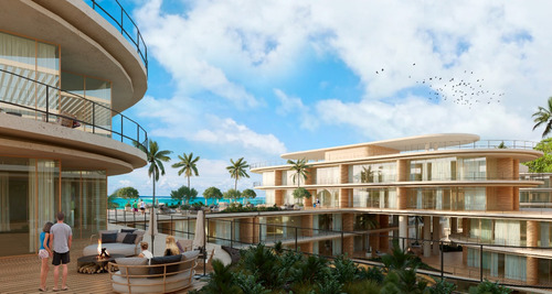 Departamento En Venta En Playa Del Carmen, Zonna, Frente A La Renombrada Playa Mamitas
