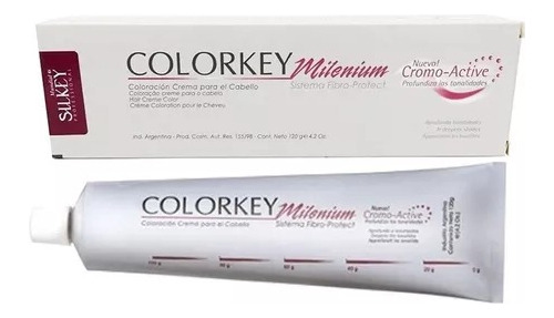 Tintura Colorkey Milenium Silkey Profesional Tono 5.4  120gr