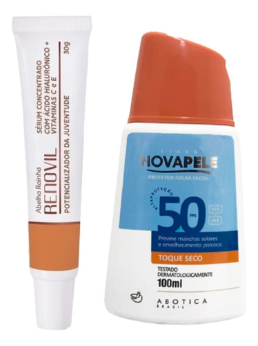 Sérum Concentrado Ácido Hialuronico E Vitamina C E E Renovil