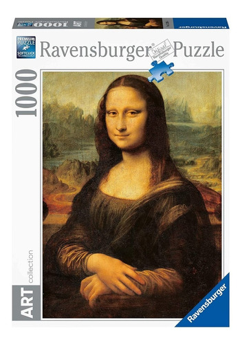 Rompecabezas Mona Lisa 1000 Pz Ravensburger Da Vinci Arte