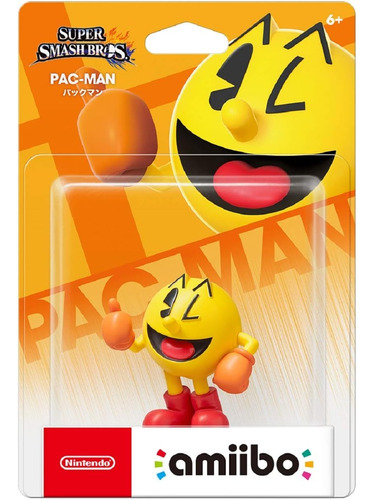 Amiibo Pacman Super Smash Bros Serie Nuevo Y Sellado