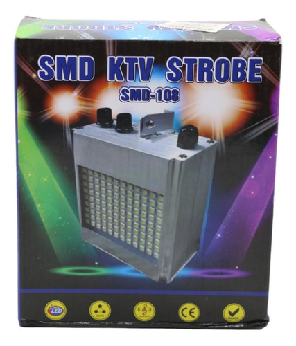 Led Smd Ktv Strobe Smd-108 - Iluminação P/ Festas E Eventos