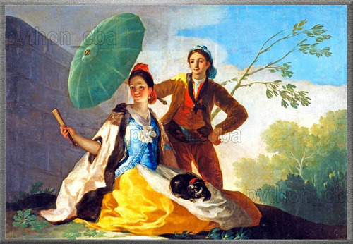 Cuadro The Parasol - El Quitasol - Francisco De Goya - 1777