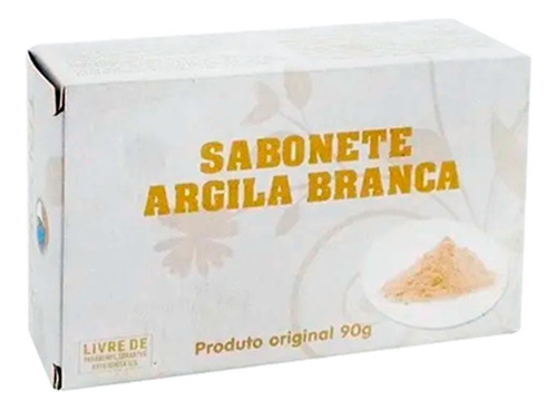 Sabonete Argila Branca Tropical -tratamento De Peles Natural