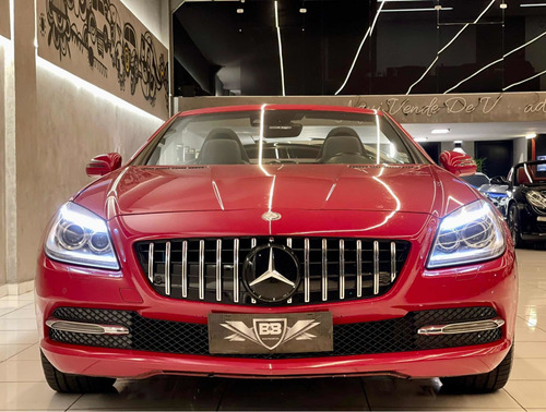 Imagem 3 de 15 de Mercedes Slk250 1.8 Cgi 2014 92.000km Com Couro E Teto Top