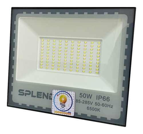 Reflector Faro Led 50w Splendor Ip66 6500k 85-285v 