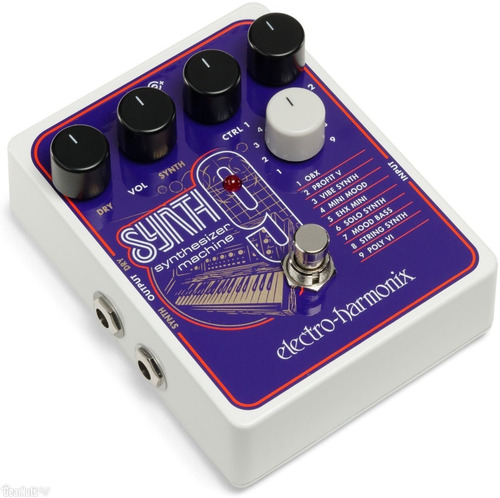 Pedal Electro Harmonix Synthesizer Machine Synth 9