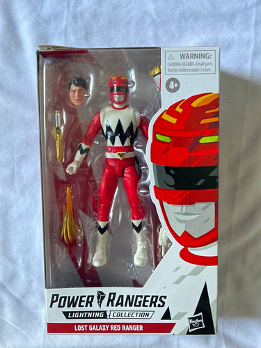 Power Rangers Lightning Collection Lost Galaxy Red Ranger (Usado)