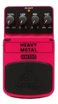 Comprar Behringer Hm300 Pedal De Guitarra Distorsión Heavy Metal