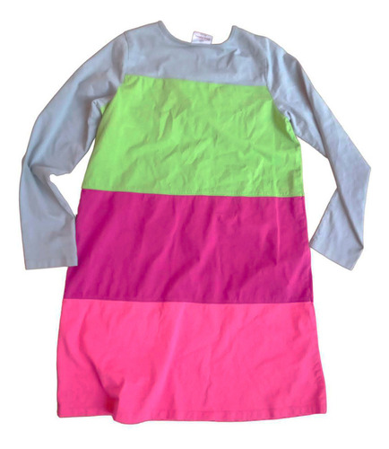 Vestido Bloque Colores Hanna Andersson Talla 14-16 Años (Usado)