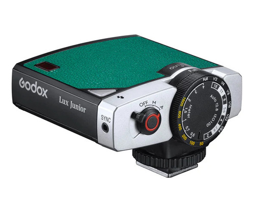 Flash Retro Godox Lux Junior Para Cámaras Verde
