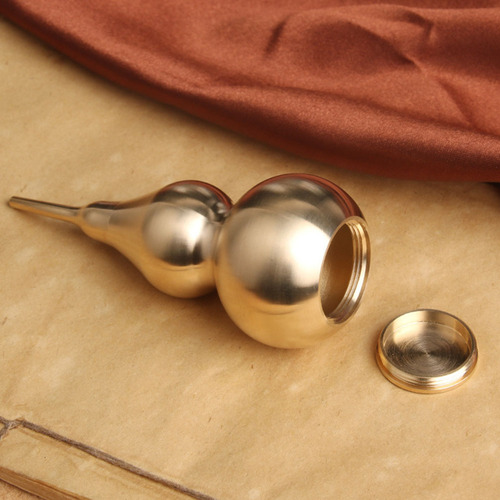 Decoración De Calabaza De Cobre, Elegante, Creativa, Artesan