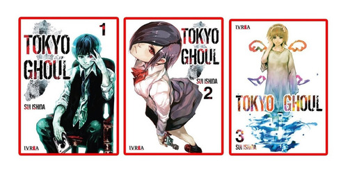 Combo Tokyo Ghoul Vol. 01, 02 Y 03 - Manga - Ivrea