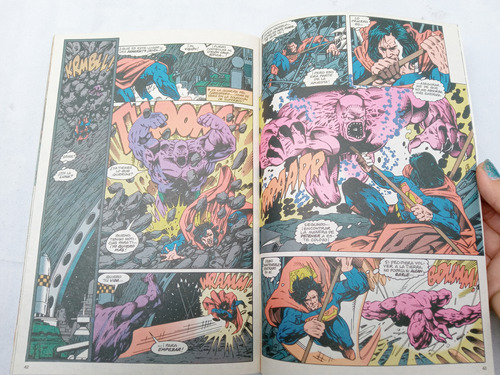 Historieta Comic Antiguo * Superman * No 12 Zinco Deca 90 (Usado)