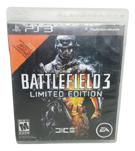 Battlefield 3 Limited Edition Ps3 Usado (Usado)