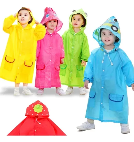 Carpas Impermeables Niños Ropa Lluvia Vestuario Invierno