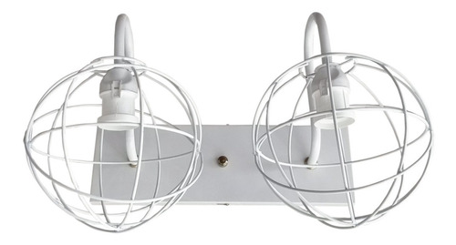 Spot Signo/recto De Pared Moderno Átomo Orbital 15 2 Luces 