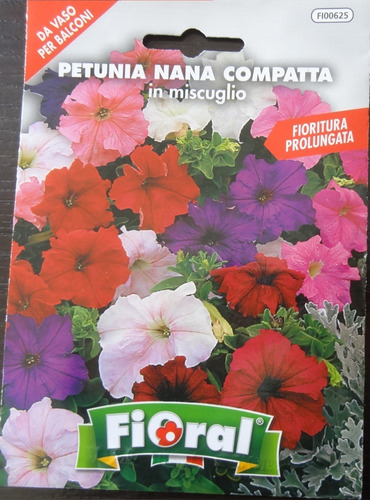 Semillas De Petunia Enana X 0,2 Gr (floral)