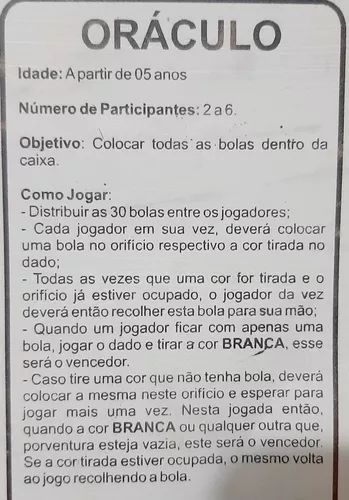 Jogo Oráculo Brinquedo de Madeira Com Bolinhas De Gude no Shoptime