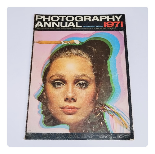 Revista Photography Annual 1971 Foto Fotografia 