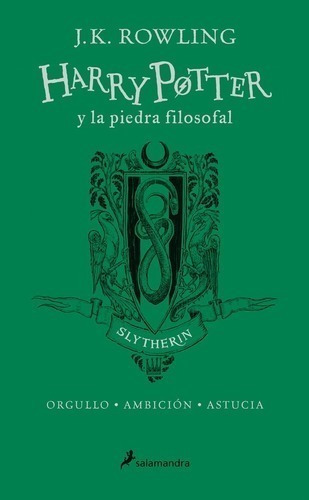 Libro - Harry Potter 1 - La Piedra Filosofal - Slytherin - T