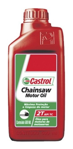 Imagem 1 de 6 de Oleo Castrol Gasolina 2t Motosserras, Rocadeiras Chainsaw