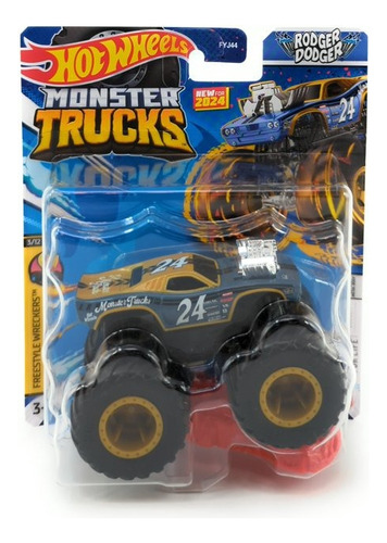 Hot Wheels Monster Trucks 1:64 2024 - Rodger Dodger Mattel 