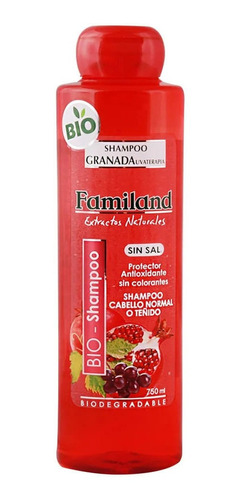 Shampoo Familand Granada Uvaterapia 750 Ml