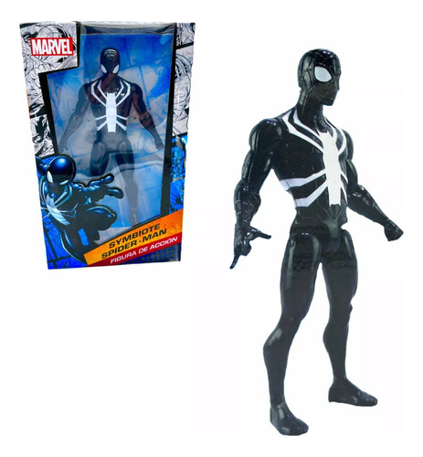 Figura Simbiote Spider Man Acción Muñeco Superhéroes Marvel