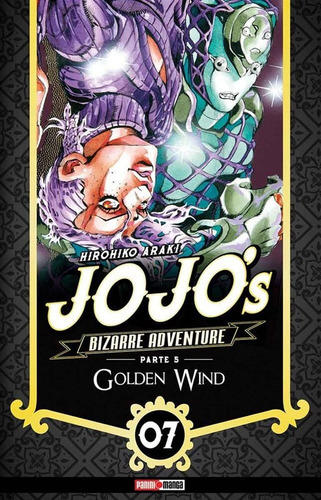 Jojo's Bizarre Adventure Golden Wind N.7, De Hirohiko Araki. Serie Jojo's Bizarre Adventure, Vol. 7. Editorial Panini, Tapa Blanda En Español.