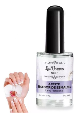 Aceite Secador De Esmaltes Tradicional Uñas Las Varano 11ml