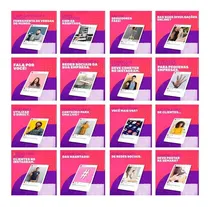 Comprar Pack 130 Artes Para Social Media Editáveis Psd + Png