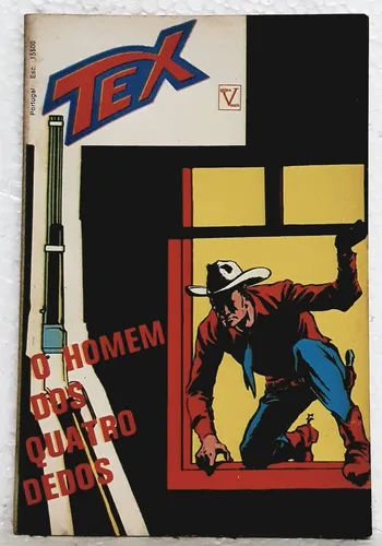 comprar Hq Gibi Tex N° 33 - 1ª Serie - Vecchi 1972 O Homem Dos Quatro Dedos - Faroeste u002F Velho Oeste