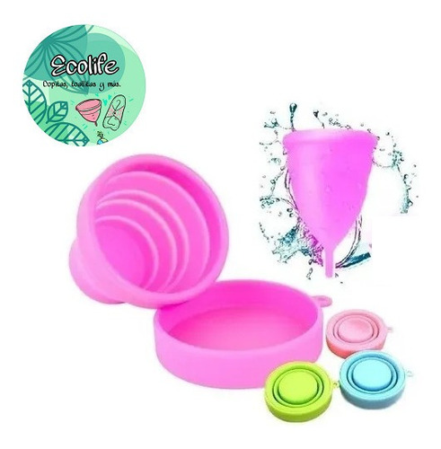 Kit - Copa Menstrual Talle S + Vaso Estirilizador