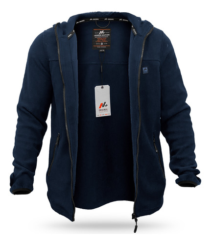 Campera Polar N+ North Sails Original Abrigo Capucha El Rey