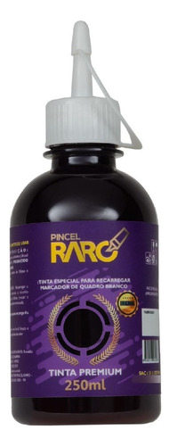 Tinta Pincel Marcador Quadro Branco 250ml + De 55 Recargas Exterior Violeta