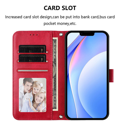 Funda Para Teléfono Inteligente Honor X9 X9a X9b X9c, Ranura Para Tarjetas Panda, Funda Tipo Cartera