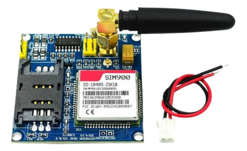 Modulo Sim 900 Gsm Shield Celular Gprs Simcom Antena