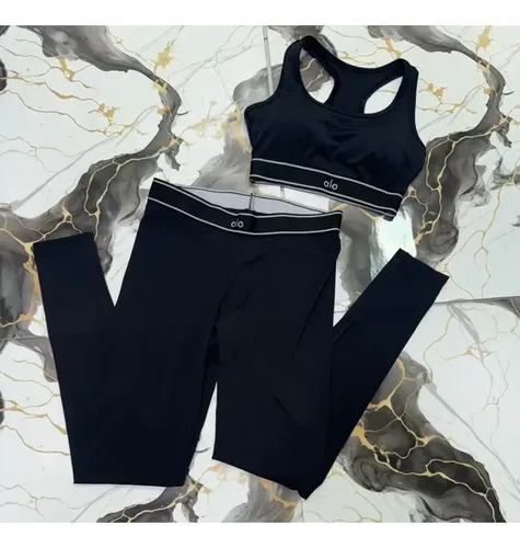 Alô Yoga Conjunto Feminino Nadador Legging Elástico | MercadoLivre