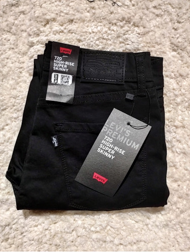 Pantalón Levi's Para Dama 720 Super Skinny, Talla 7 (223) 