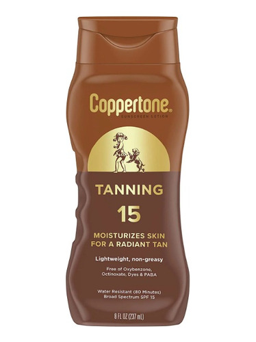 Bronceador Con Protector 15 Coppertone